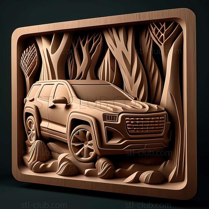 3D мадэль GMC Terrain (STL)